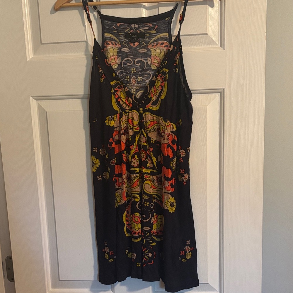 Forever 21 Multicolor Floral Top